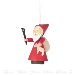 Behang Ruprecht mit Rute