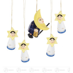 Behang Mond und Sterne (5)