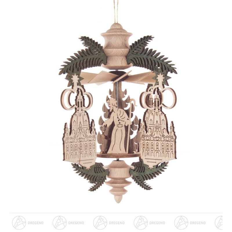 Wärmespiel Zweig Dresdner Frauenkirche/Christi Geburt, zum Hängen