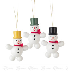 Behang Schneemanntrio Satz 1
