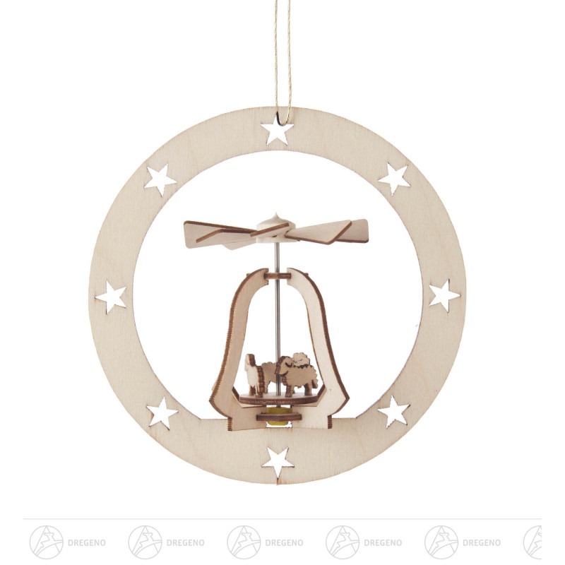 Behang Mini-Pyramide mit Schafen