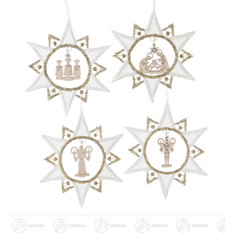 Behang Weihnachtsmotive in Plauener Spitze, Satz 1 (4)