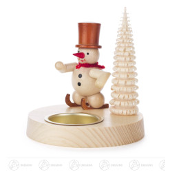 Teelichthalter Schneemann...
