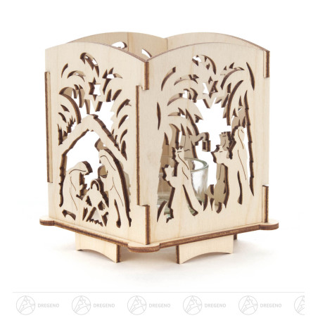 Teelichthalter Christi Geburt