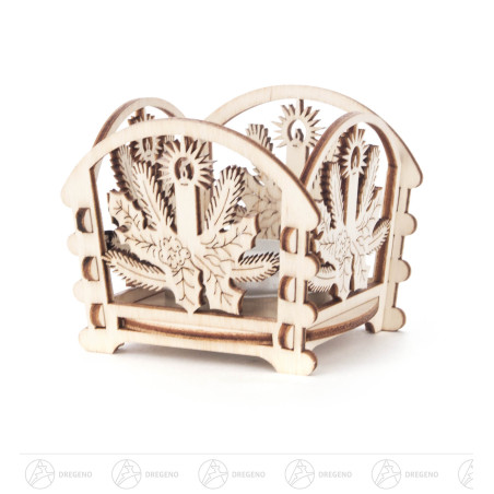 Teelichthalter Zweig