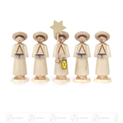 Kurrendefiguren natur, 9cm (5)