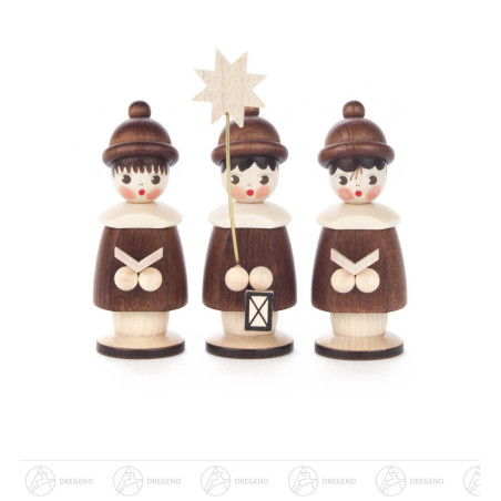 Kurrendefiguren natur, 7,5cm (3)