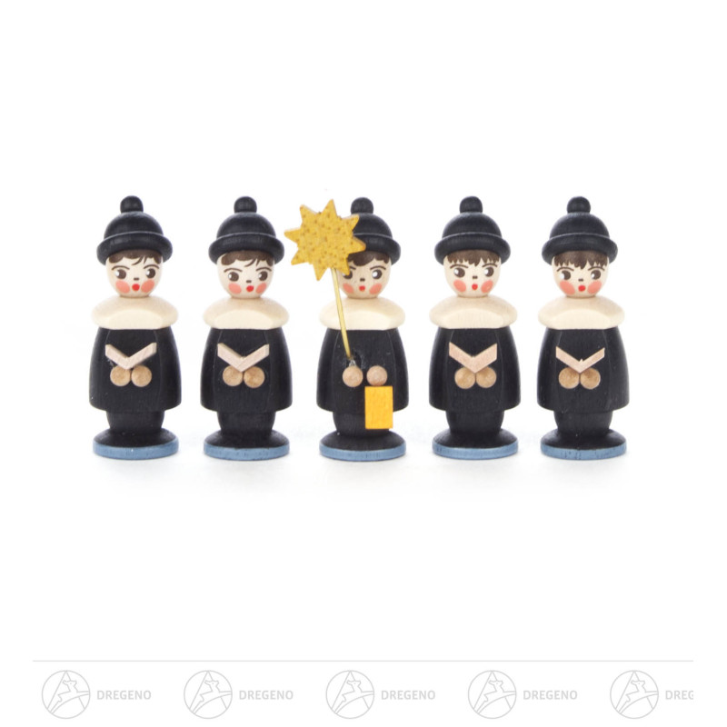 Kurrendefiguren schwarz, 4cm (5)