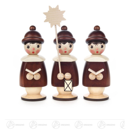 Kurrendefiguren natur, 18cm (3)
