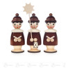Kurrendefiguren natur, 18cm (3)