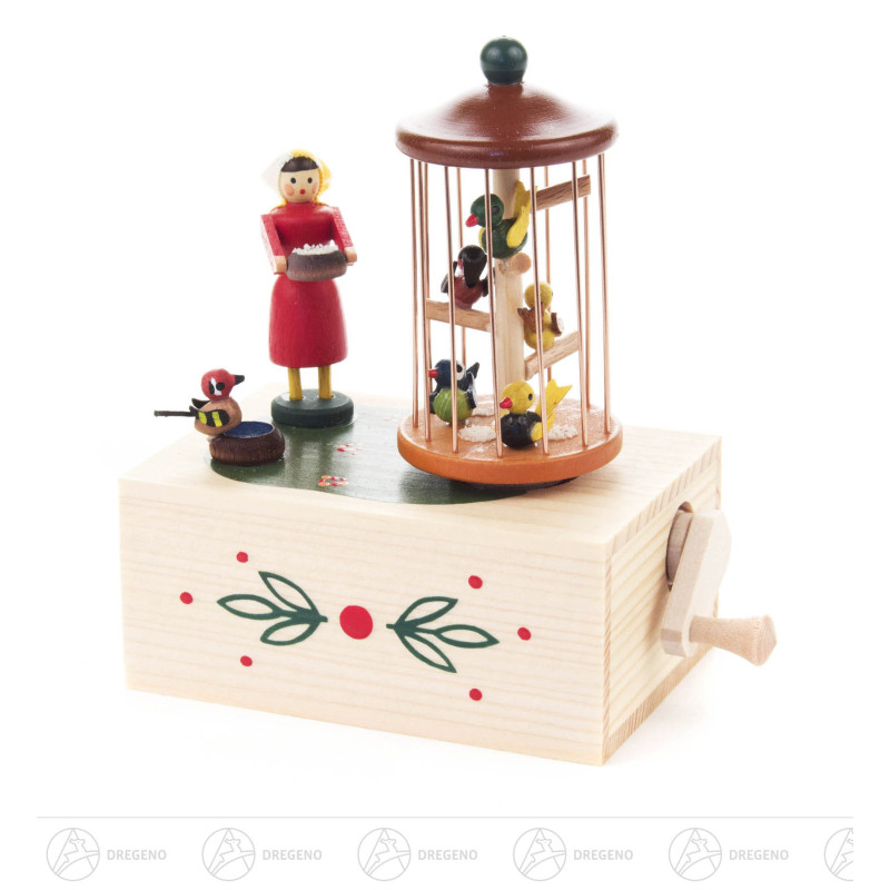 Klimperkästchen Vogelkäfig Melodie: Alle Vögel sind schon da