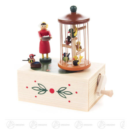 Klimperkästchen Vogelkäfig Melodie: Alle Vögel sind schon da