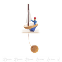 Schaukelfigur Segelschiff