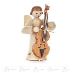 Engel mit Bassgeige, langer...