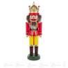 Nussknacker König mit Krone rot/matt 43cm