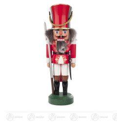 Nussknacker Soldat rot 30cm