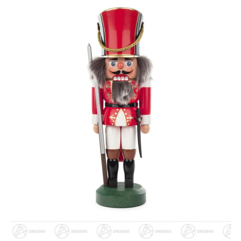 Nussknacker Soldat rot 30cm