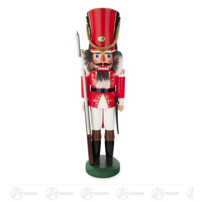 Nussknacker Soldat rot 45cm