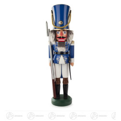 Nussknacker Soldat blau 45cm