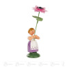 Blumenmädchen mit Anemone