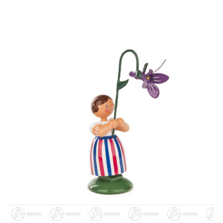 Blumenmädchen mit Veilchen