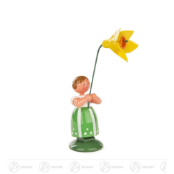 Blumenmädchen mit Narzisse
