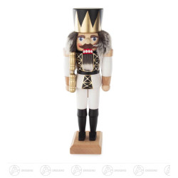 Nussknacker König weiß...