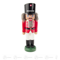 Nussknacker Husar rot-weiß,...