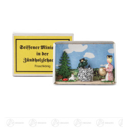 Zündholzschachtel Froschkönig