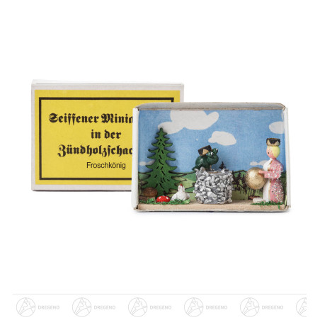 Zündholzschachtel Froschkönig