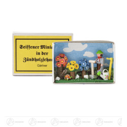Zündholzschachtel Gärtner