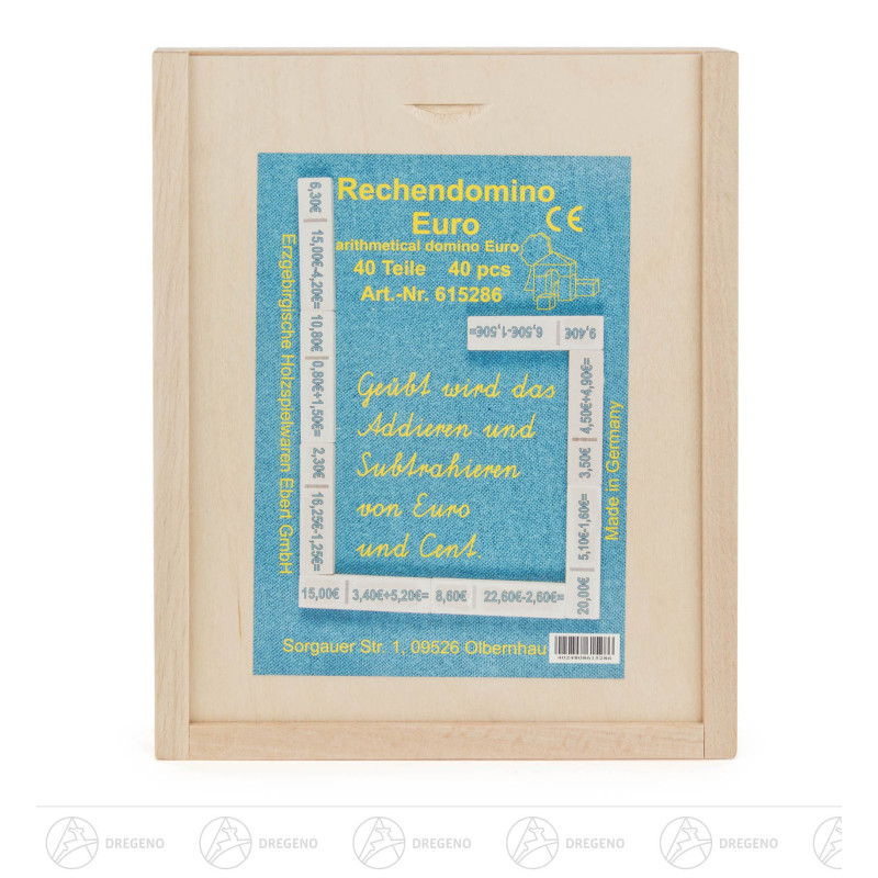 Rechendomino Euro 40 Teile