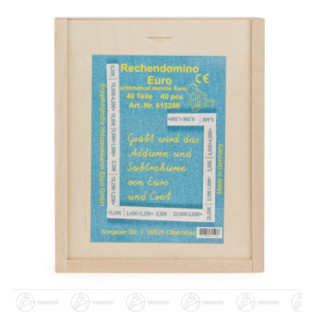 Rechendomino Euro 40 Teile
