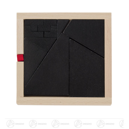 Holzknobelspiel Der kleine rote Würfel