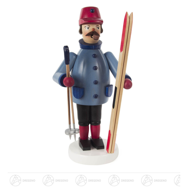 Räuchermann mit Ski