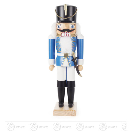 Nussknacker Husar blau, 34cm