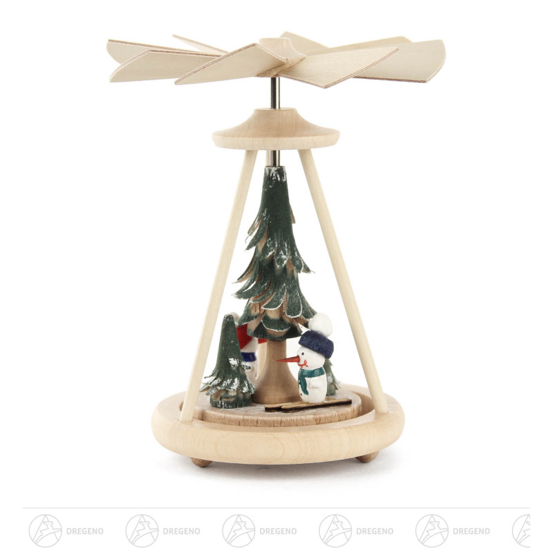 Wärmespiel mit Schneemann