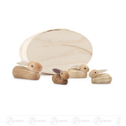 Kaninchenfamilie natur, in...