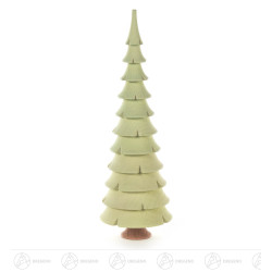 Massivholzbaum hellgrün, 21cm