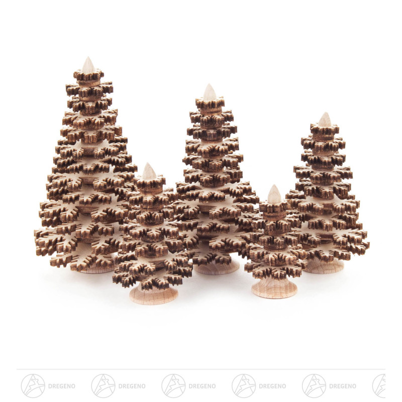 Nadelbäume natur, 4-8cm (5)