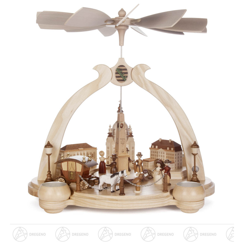 Pyramide Alt Dresden, für Teelichte