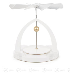 Pyramide unbestückt weiß,...