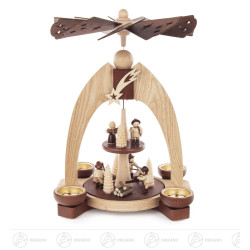 Pyramide mit Waldmotiv...