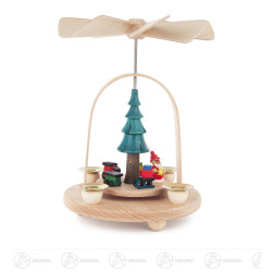 Pyramide mit Weihnachtsmann...