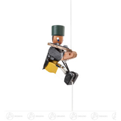 Kletterfigur Bergmann mit Erz