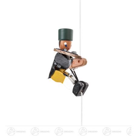 Kletterfigur Bergmann mit Erz