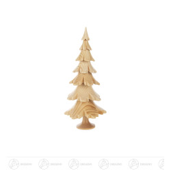 Massivholzbaum natur 19 cm