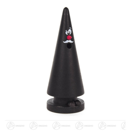 Räucherfigur Ziegenbein, schwarz Willy Weihrauch 13,5cm