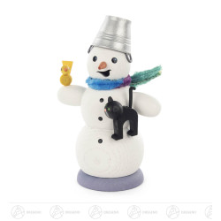 Räuchermann Schneemann mit...