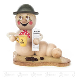 Räucherwurm Kaffeepausen-Rudi